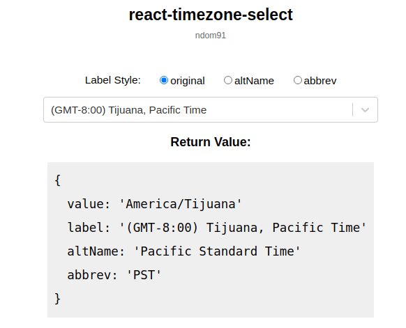 react-timezone-select Image